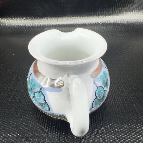 Hand Made Signed RSA Pottery Rifa Vietri Small Pitcher Creamer Hand Crafted VTG - Picture 8 of 11